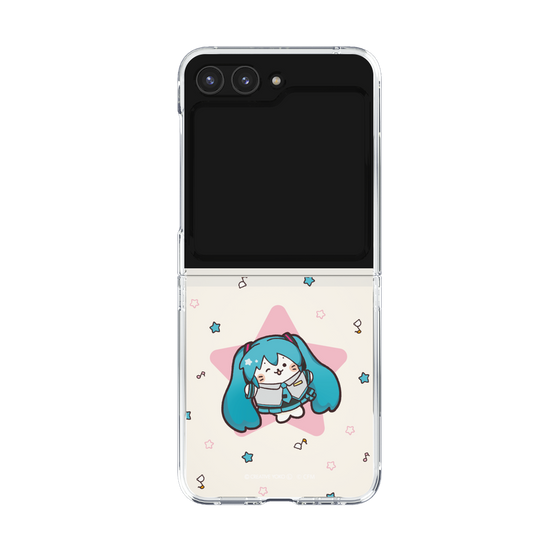 クリアケース［ しろたん×初音ミク - 初音ミク - しろたん変身 ］