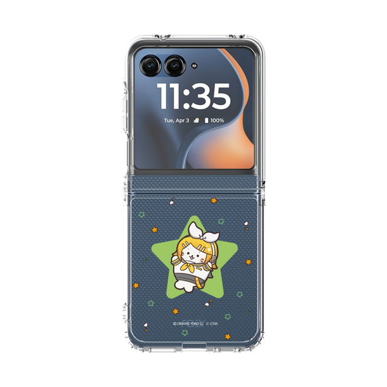 クリアケース［ しろたん×初音ミク - 鏡音リン - しろたん変身 ］