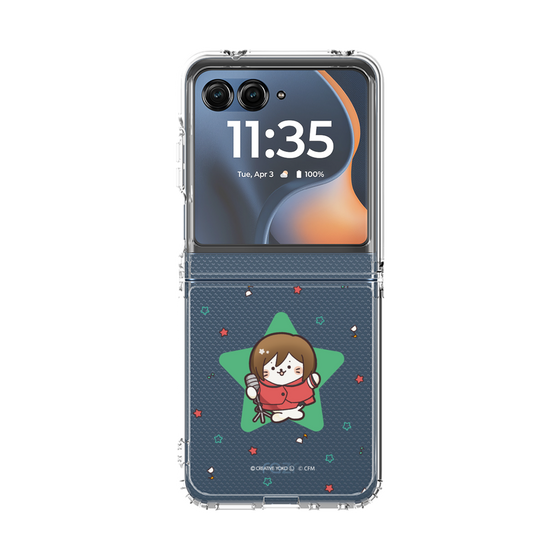 クリアケース［ しろたん×初音ミク - MEIKO - しろたん変身 ］