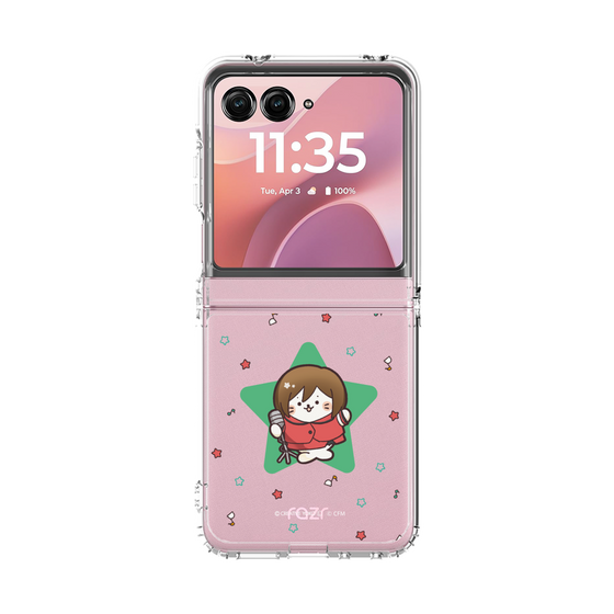 クリアケース［ しろたん×初音ミク - MEIKO - しろたん変身 ］