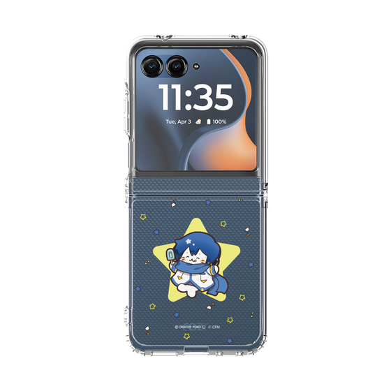 クリアケース［ しろたん×初音ミク - KAITO - しろたん変身 ］