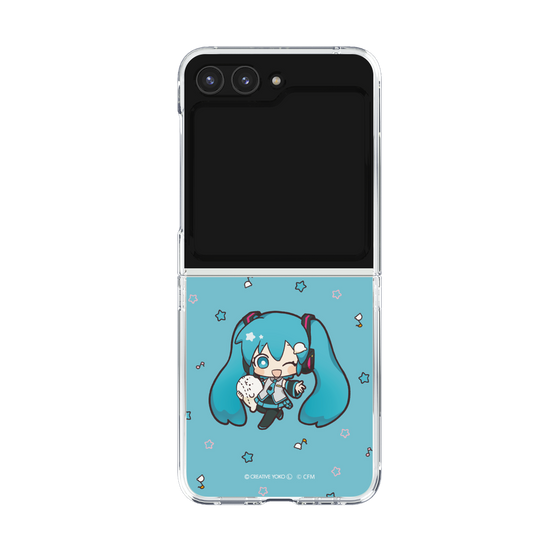 クリアケース［ しろたん×初音ミク - 初音ミク - しろたんと一緒 ］