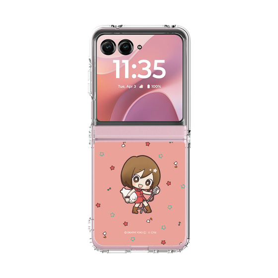 クリアケース［ しろたん×初音ミク - MEIKO - しろたんと一緒 ］