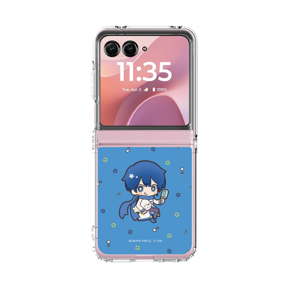 クリアケース［ しろたん×初音ミク - KAITO - しろたんと一緒 ］