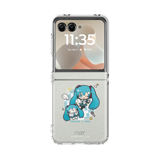 クリアケース［ しろたん×初音ミク - しろたん×初音ミク ］