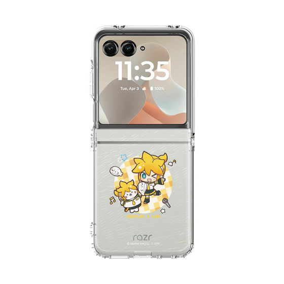 クリアケース［ しろたん×初音ミク - しろたん×鏡音レン ］