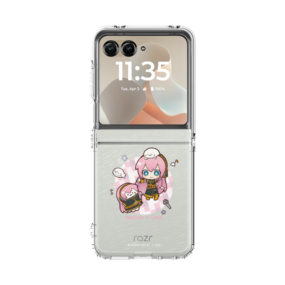 クリアケース［ しろたん×初音ミク - しろたん×巡音ルカ ］