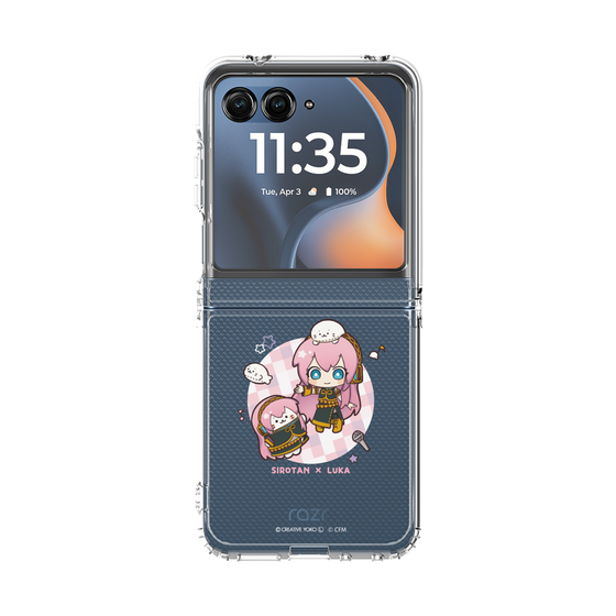 クリアケース［ しろたん×初音ミク - しろたん×巡音ルカ ］