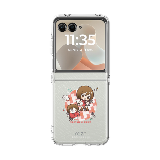 クリアケース［ しろたん×初音ミク - しろたん×MEIKO ］
