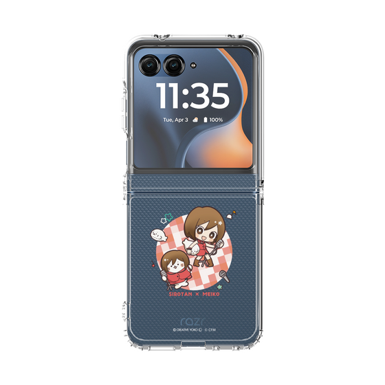 クリアケース［ しろたん×初音ミク - しろたん×MEIKO ］