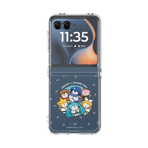 クリアケース［ しろたん×初音ミク - 全員集合 - しろたん変身 ］