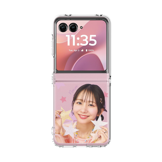 クリアケース［ ジャストプロ - 小島菜々恵 - スター ］