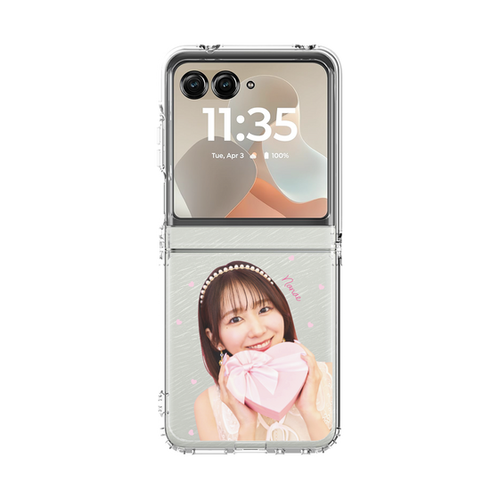 クリアケース［ ジャストプロ - 小島菜々恵 - ハート ］