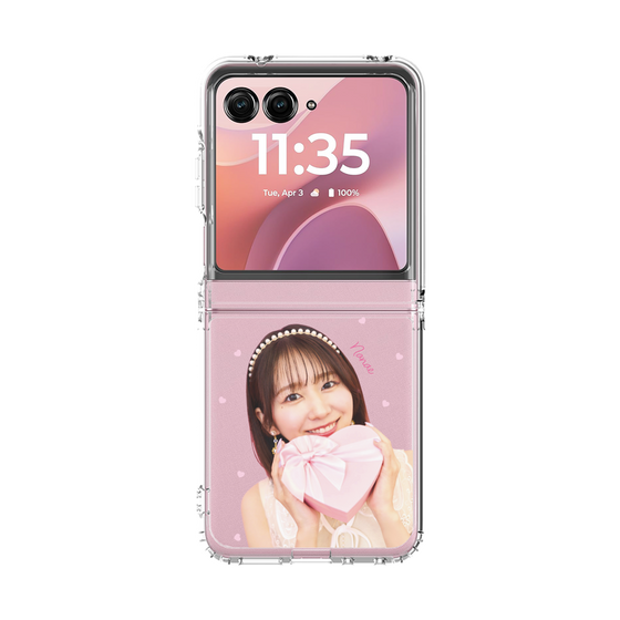 クリアケース［ ジャストプロ - 小島菜々恵 - ハート ］