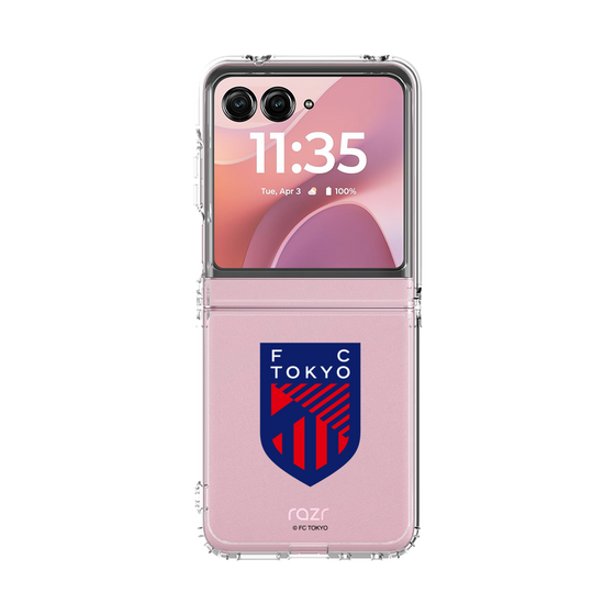 クリアケース［ FC東京 - エンブレム - クリア ］