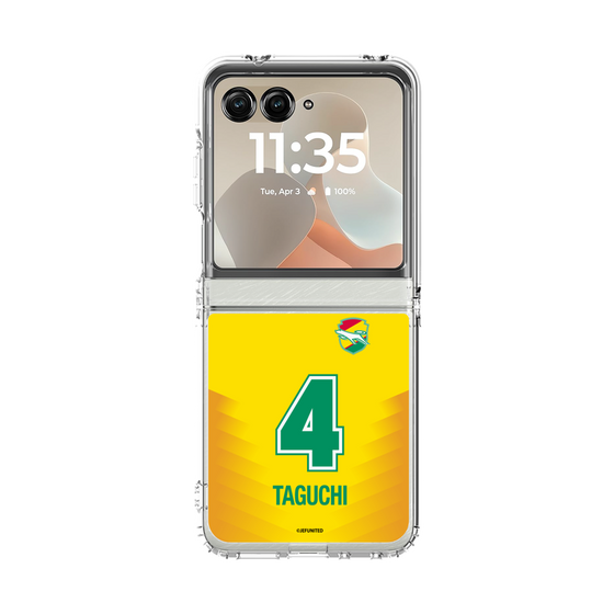 クリアケース［ ジェフユナイテッド市原・千葉 - FP1st #4 TAGUCHI ］