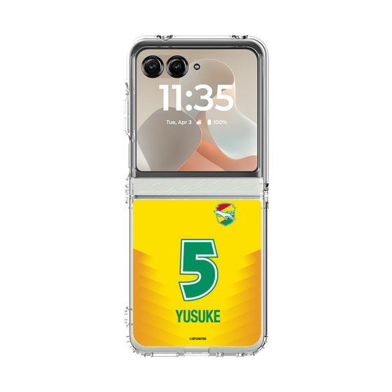 クリアケース［ ジェフユナイテッド市原・千葉 - FP1st #5 YUSUKE ］