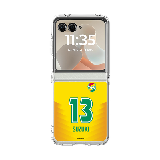 クリアケース［ ジェフユナイテッド市原・千葉 - FP1st #13 SUZUKI ］