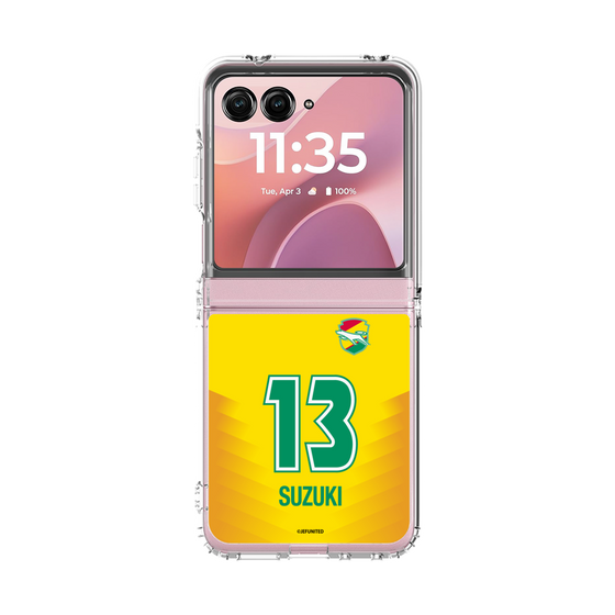 クリアケース［ ジェフユナイテッド市原・千葉 - FP1st #13 SUZUKI ］