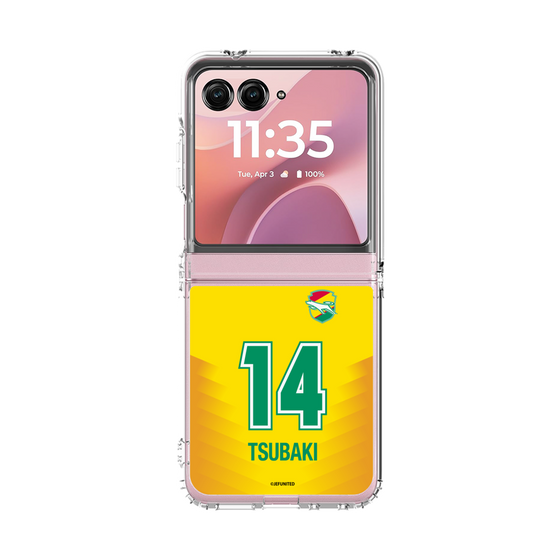 クリアケース［ ジェフユナイテッド市原・千葉 - FP1st #14 TSUBAKI ］