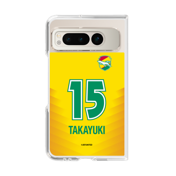 クリアケース［ ジェフユナイテッド市原・千葉 - FP1st #15 TAKAYUKI ］