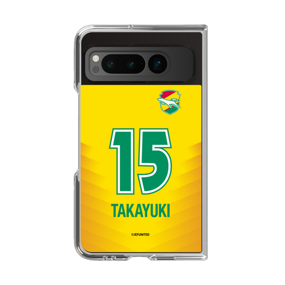 クリアケース［ ジェフユナイテッド市原・千葉 - FP1st #15 TAKAYUKI ］