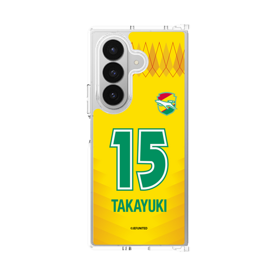 クリアケース［ ジェフユナイテッド市原・千葉 - FP1st #15 TAKAYUKI ］