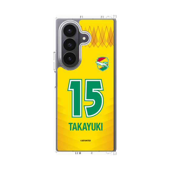 クリアケース［ ジェフユナイテッド市原・千葉 - FP1st #15 TAKAYUKI ］