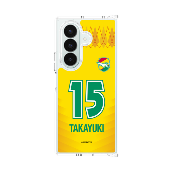 クリアケース［ ジェフユナイテッド市原・千葉 - FP1st #15 TAKAYUKI ］