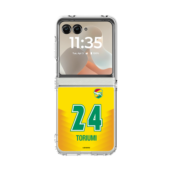 クリアケース［ ジェフユナイテッド市原・千葉 - FP1st #24 TORIUMI ］