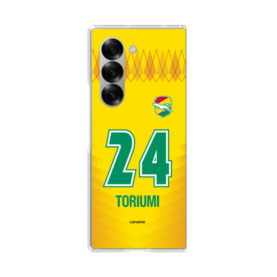 クリアケース［ ジェフユナイテッド市原・千葉 - FP1st #24 TORIUMI ］