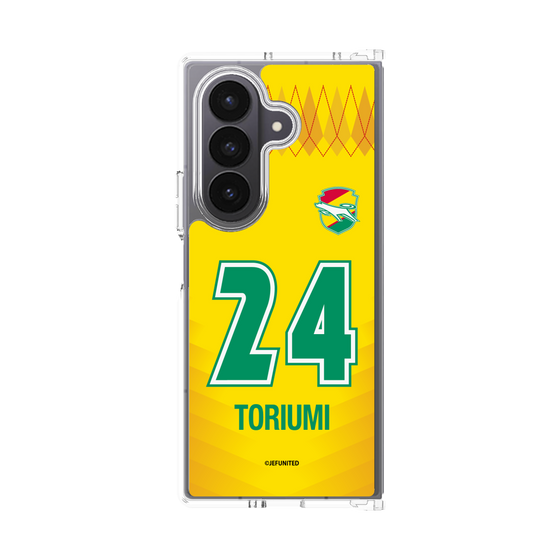 クリアケース［ ジェフユナイテッド市原・千葉 - FP1st #24 TORIUMI ］