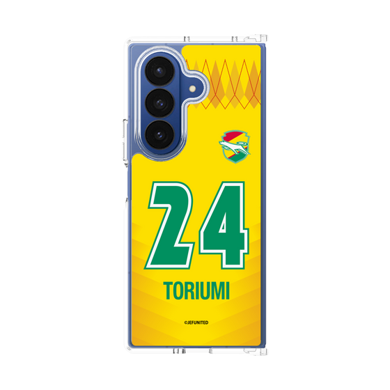 クリアケース［ ジェフユナイテッド市原・千葉 - FP1st #24 TORIUMI ］
