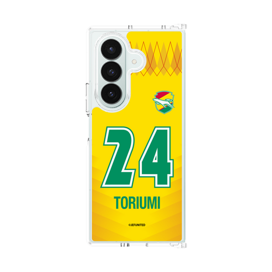 クリアケース［ ジェフユナイテッド市原・千葉 - FP1st #24 TORIUMI ］