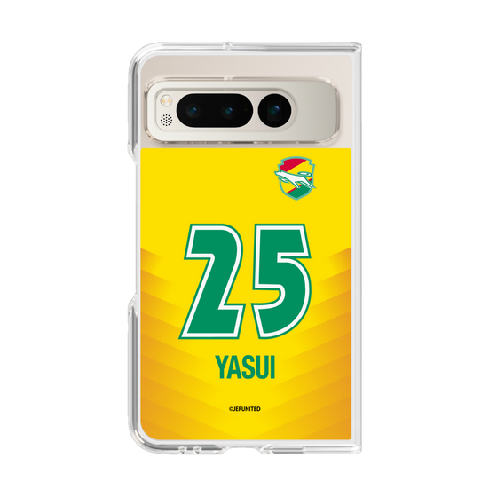 クリアケース［ ジェフユナイテッド市原・千葉 - FP1st #25 YASUI ］