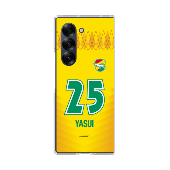 クリアケース［ ジェフユナイテッド市原・千葉 - FP1st #25 YASUI ］