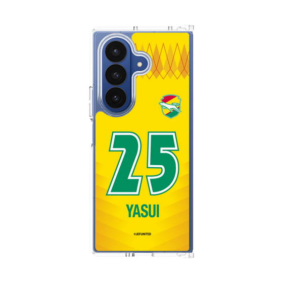 クリアケース［ ジェフユナイテッド市原・千葉 - FP1st #25 YASUI ］