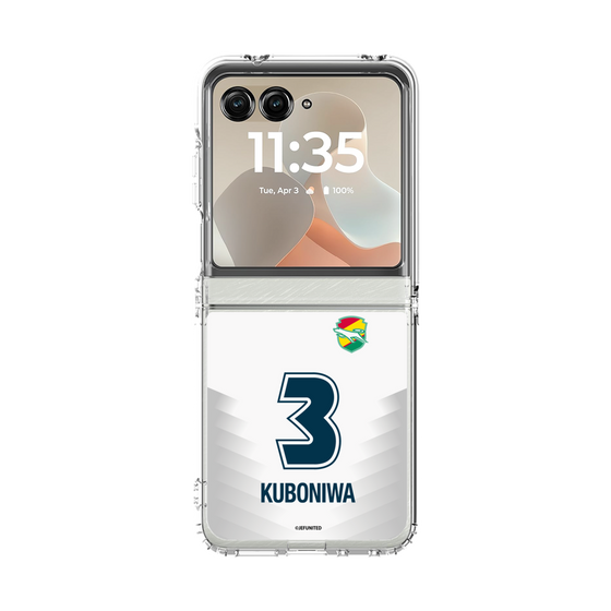 クリアケース［ ジェフユナイテッド市原・千葉 - FP2nd #3 KUBONIWA ］