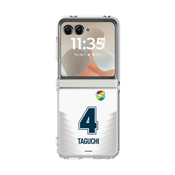 クリアケース［ ジェフユナイテッド市原・千葉 - FP2nd #4 TAGUCHI ］