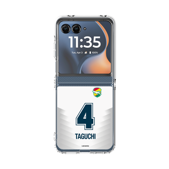 クリアケース［ ジェフユナイテッド市原・千葉 - FP2nd #4 TAGUCHI ］