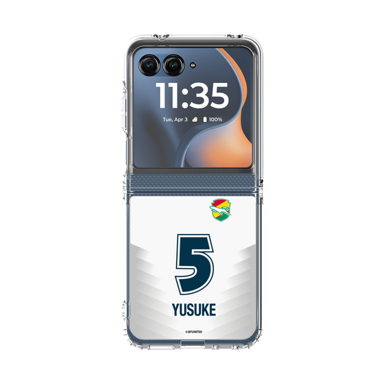 クリアケース［ ジェフユナイテッド市原・千葉 - FP2nd #5 YUSUKE ］