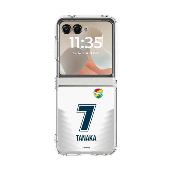 クリアケース［ ジェフユナイテッド市原・千葉 - FP2nd #7 TANAKA ］