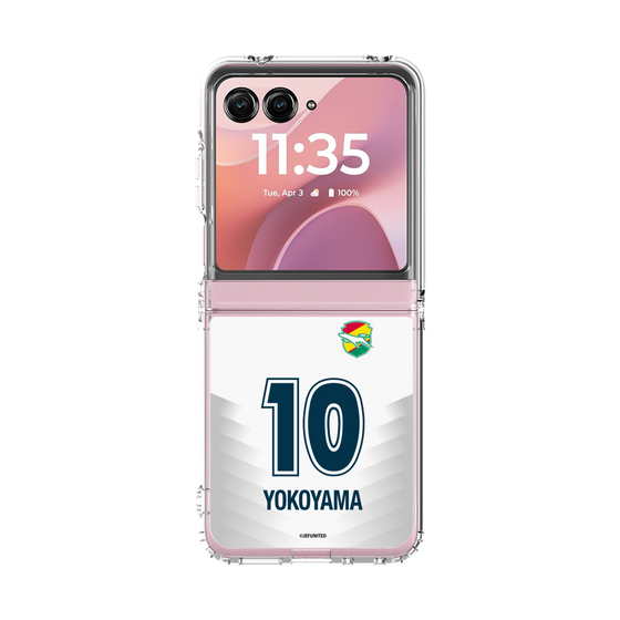 クリアケース［ ジェフユナイテッド市原・千葉 - FP2nd #10 YOKOYAMA ］