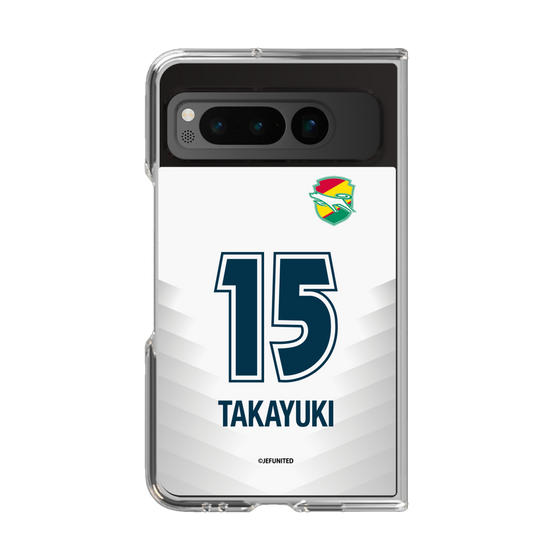 クリアケース［ ジェフユナイテッド市原・千葉 - FP2nd #15 TAKAYUKI ］