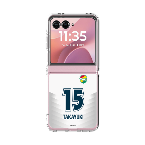 クリアケース［ ジェフユナイテッド市原・千葉 - FP2nd #15 TAKAYUKI ］