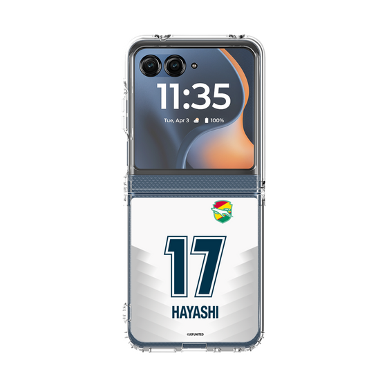 クリアケース［ ジェフユナイテッド市原・千葉 - FP2nd #17 HAYASHI ］