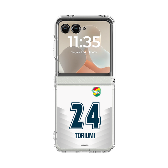 クリアケース［ ジェフユナイテッド市原・千葉 - FP2nd #24 TORIUMI ］