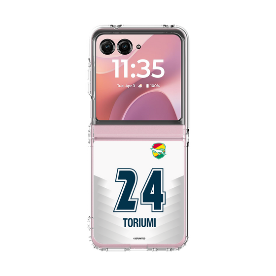クリアケース［ ジェフユナイテッド市原・千葉 - FP2nd #24 TORIUMI ］