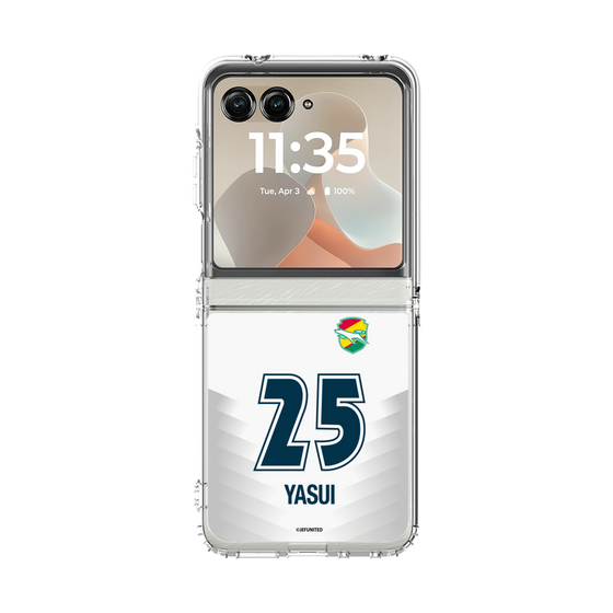 クリアケース［ ジェフユナイテッド市原・千葉 - FP2nd #25 YASUI ］