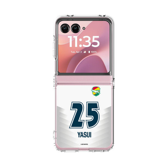 クリアケース［ ジェフユナイテッド市原・千葉 - FP2nd #25 YASUI ］